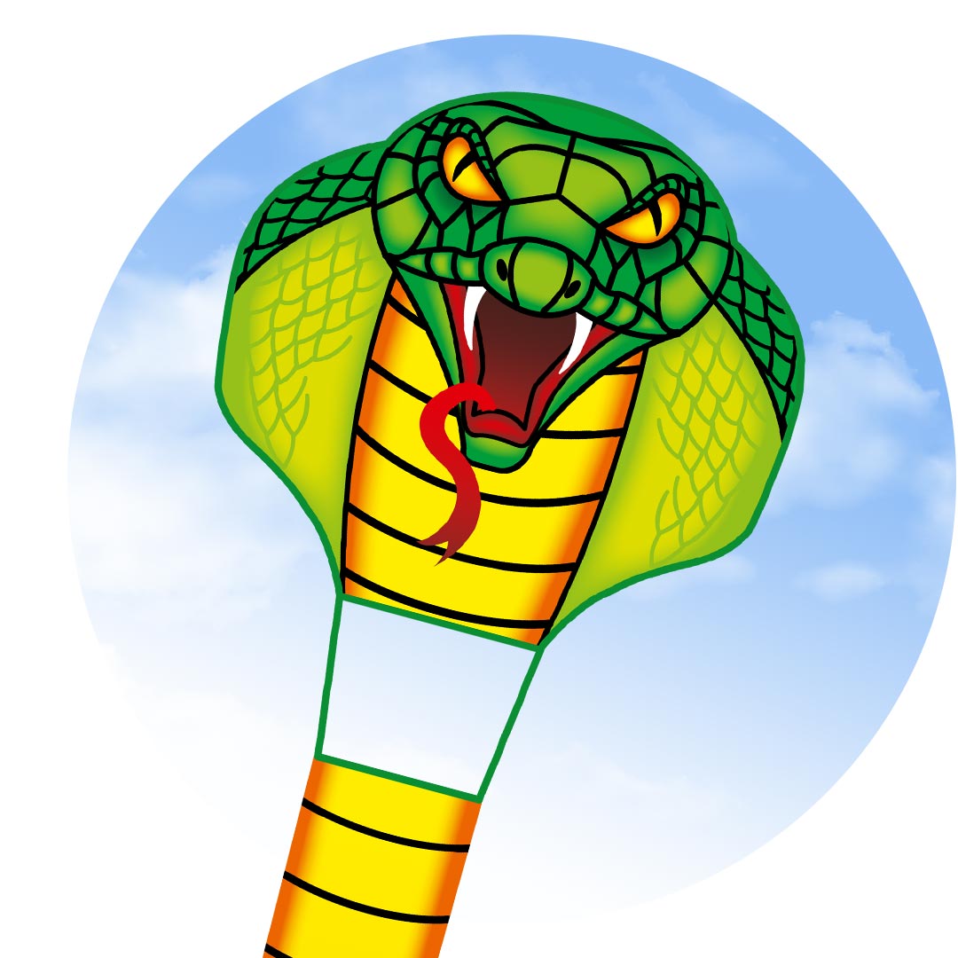Ecoline: Emerald Cobra Kite