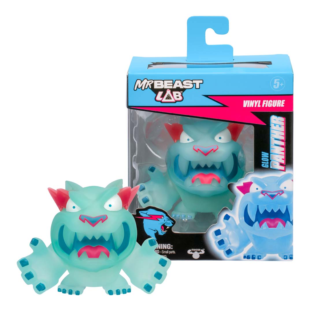 MrBeast Vinyl-Figuren - Glow Panther