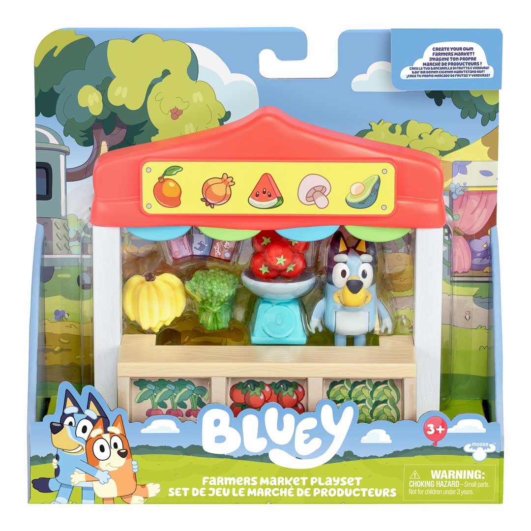BLUEY Mini-Spielset Farmers Market
