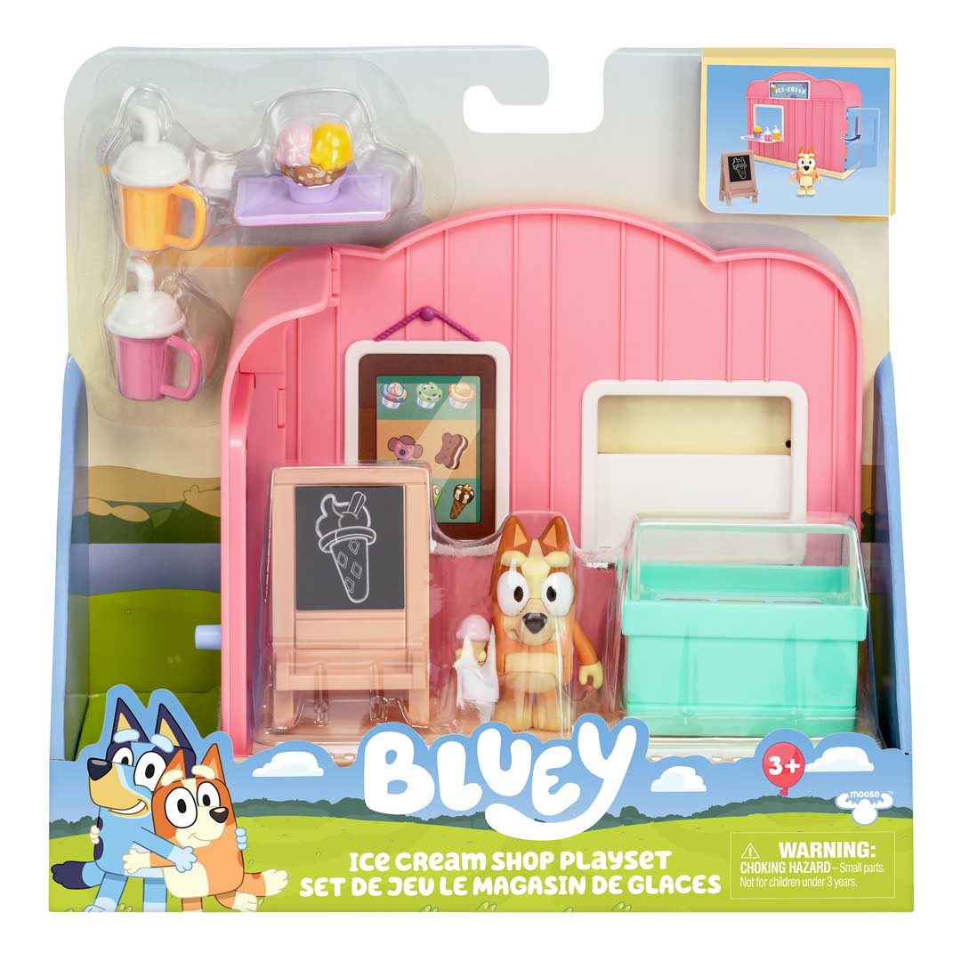 BLUEY Mini-Spielset Ice Cream Shop