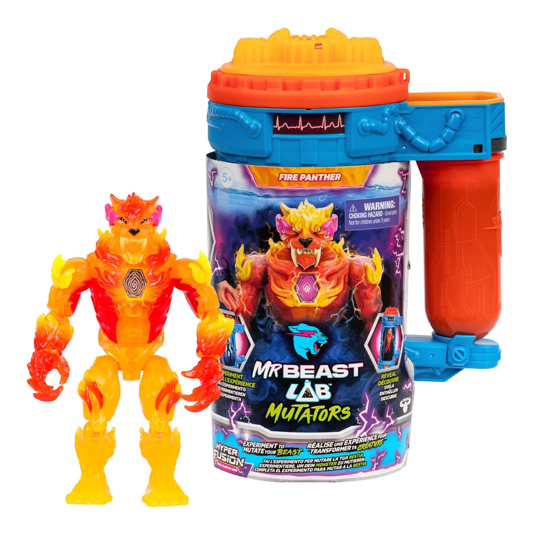 MrBeast Lab Mutation Chamber Actionfiguren S2