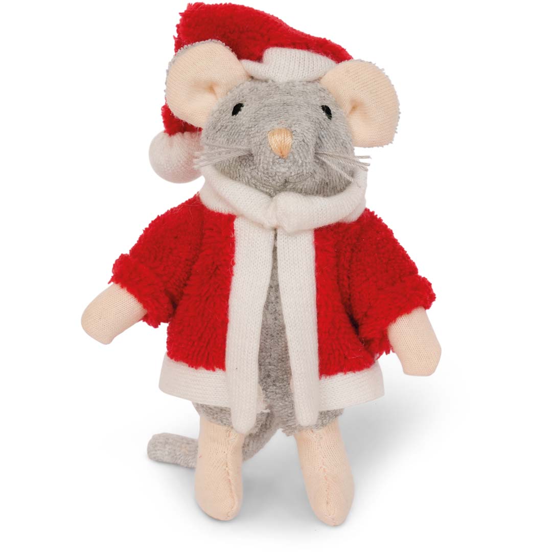 Sam & Julia: Plüsch-Maus: Santa