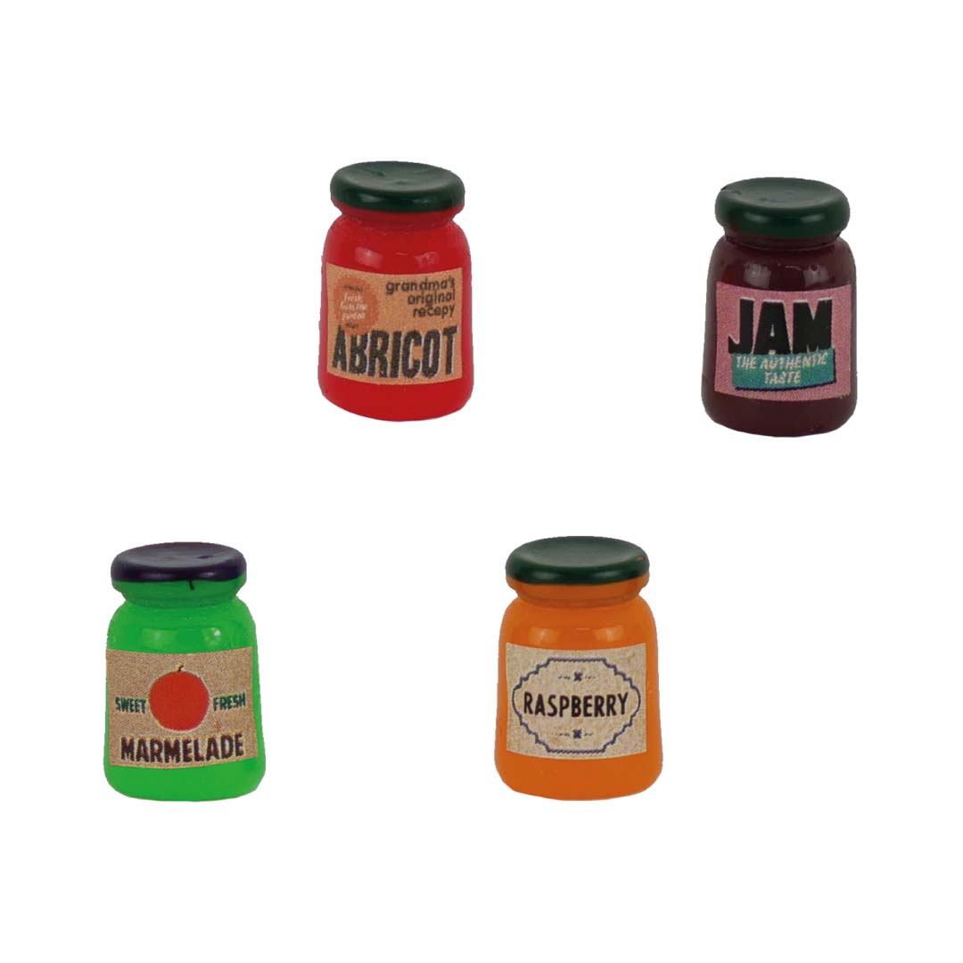 Sam & Julia: Minis: Marmeladengläser (4er)