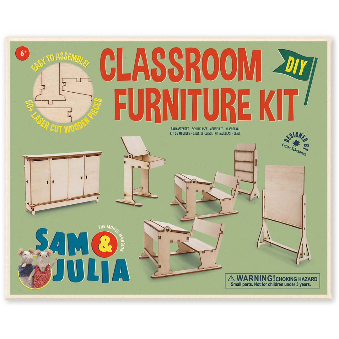 Sam & Julia: DIY Möbel-Baukastenset: Klassenzimmer