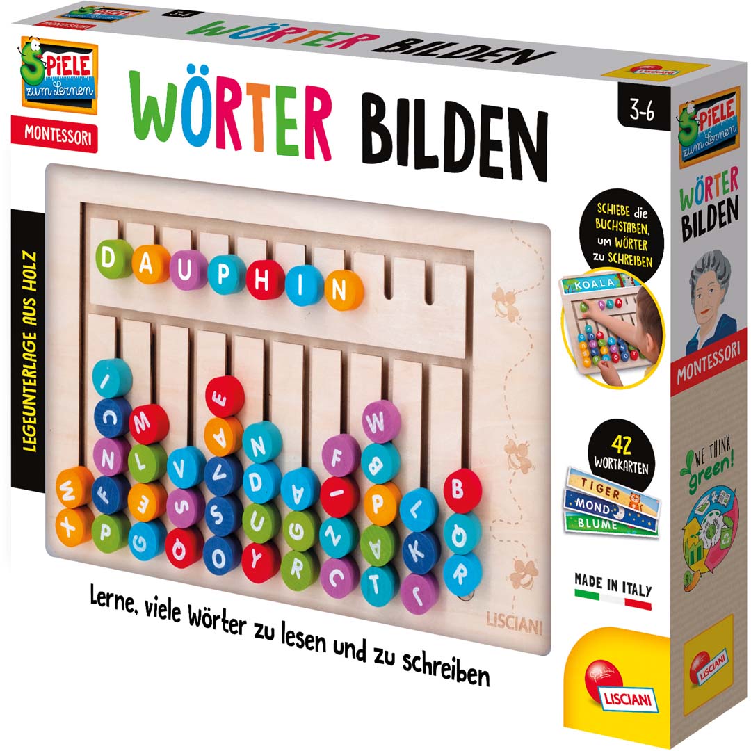 Montessori - Wörter bilden