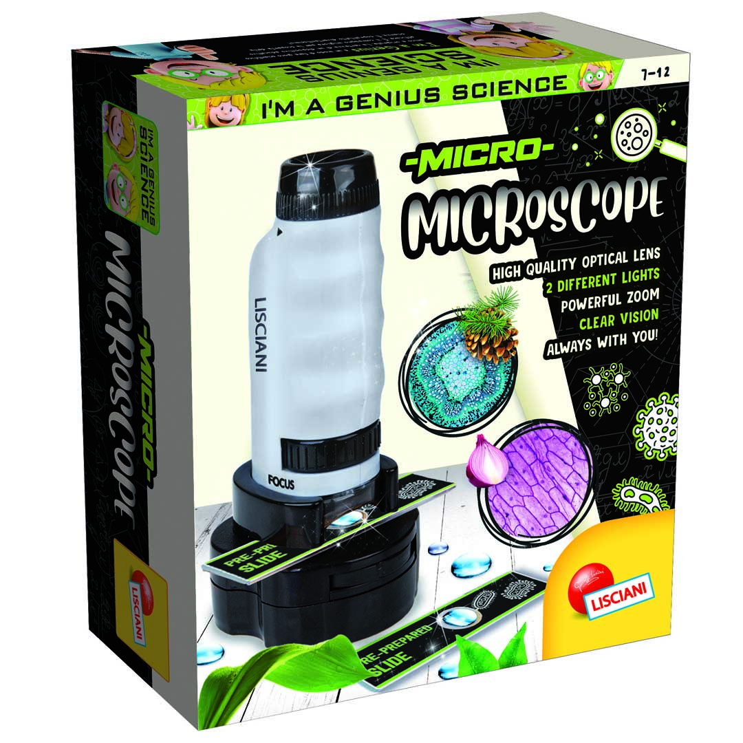 Kleines Wissenschafts-Genie - Micro Microscope (12er Display)