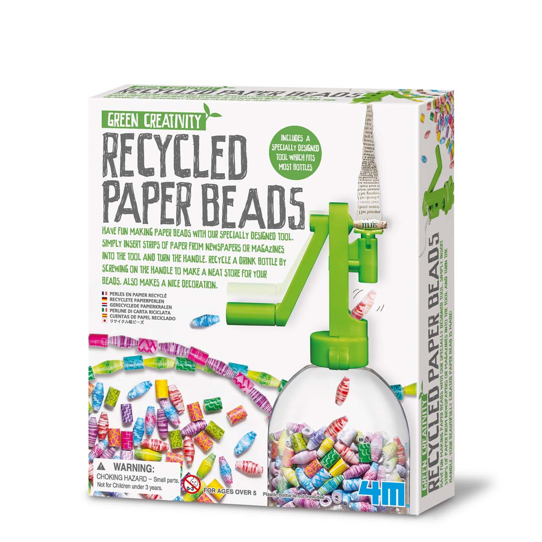 Kreative Handarbeit: Green Creativity: Recycelte Papierperlen