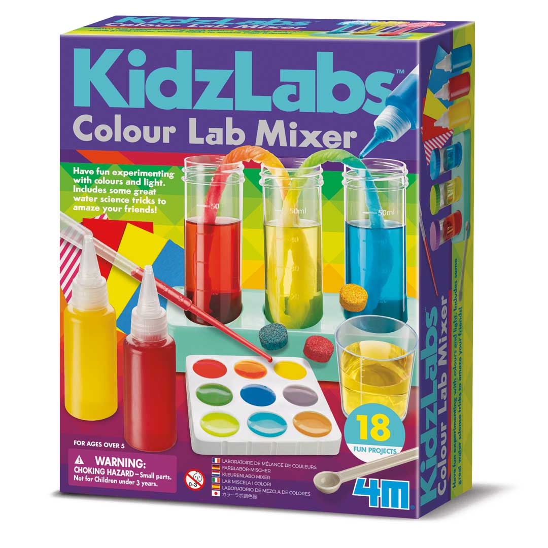 POS Display: XXL Verpackung KidzLabs: Farblabor-Mixer