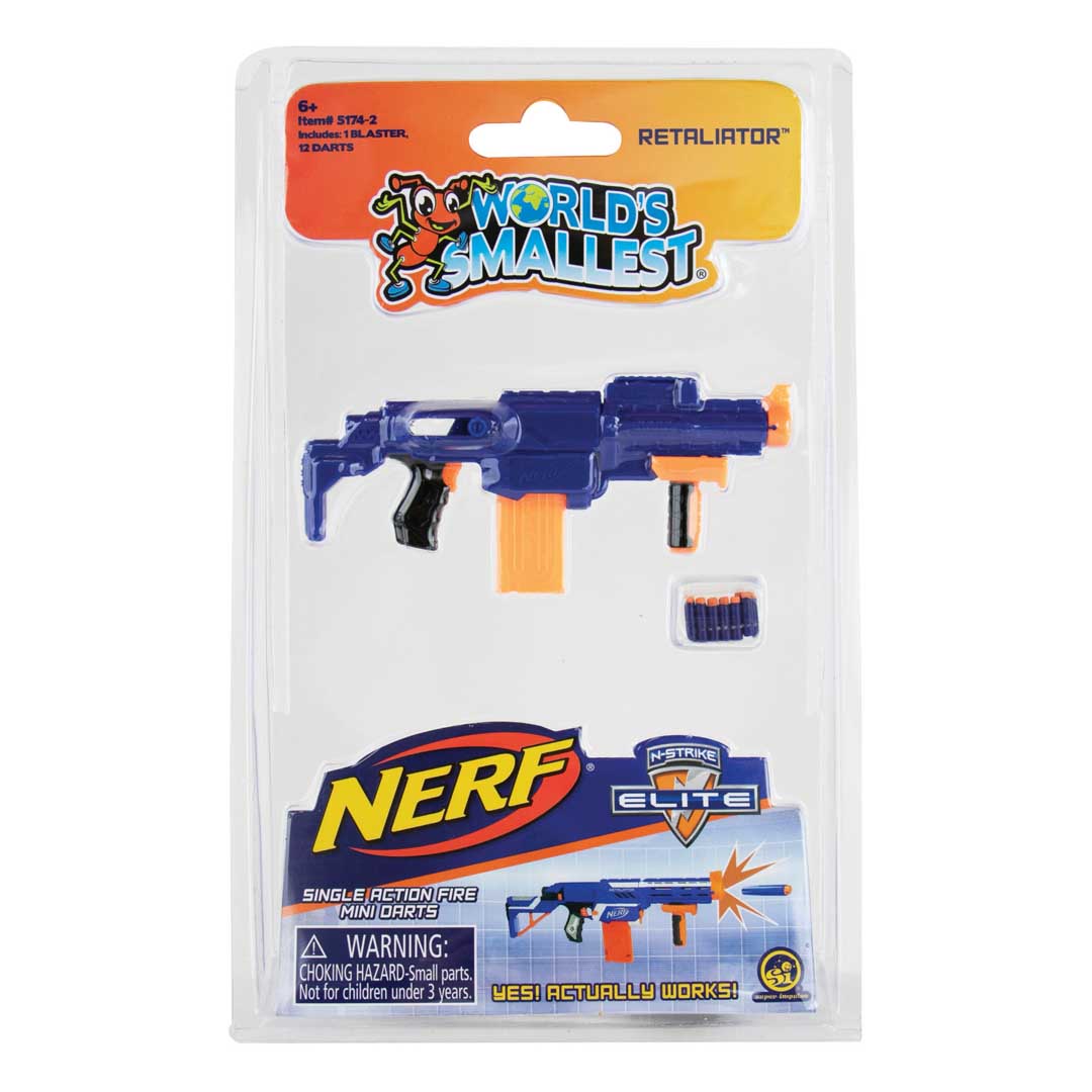 Worlds Smallest Nerf Blasters (3 assorted styles)