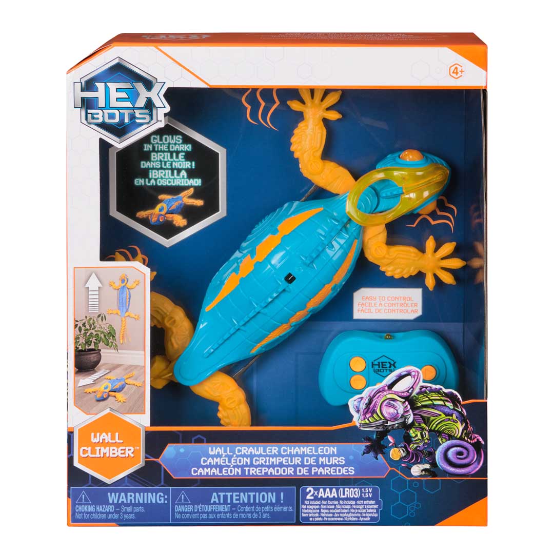 Hex Bots Wall Crawler Chamäleon RC (Wandflitzendes Chamäleon)