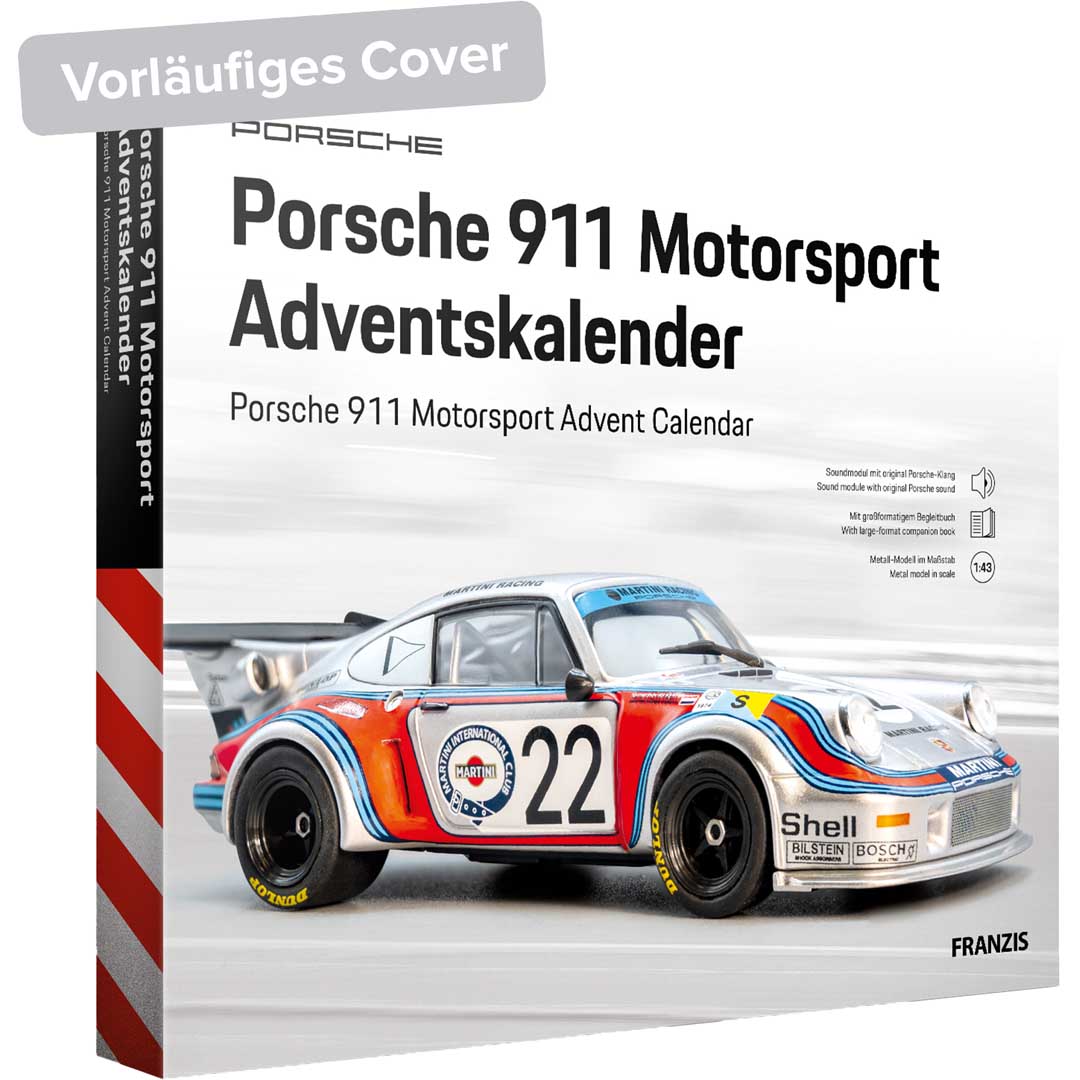 Franzis: Adventskalender Porsche 911 Motorsport
