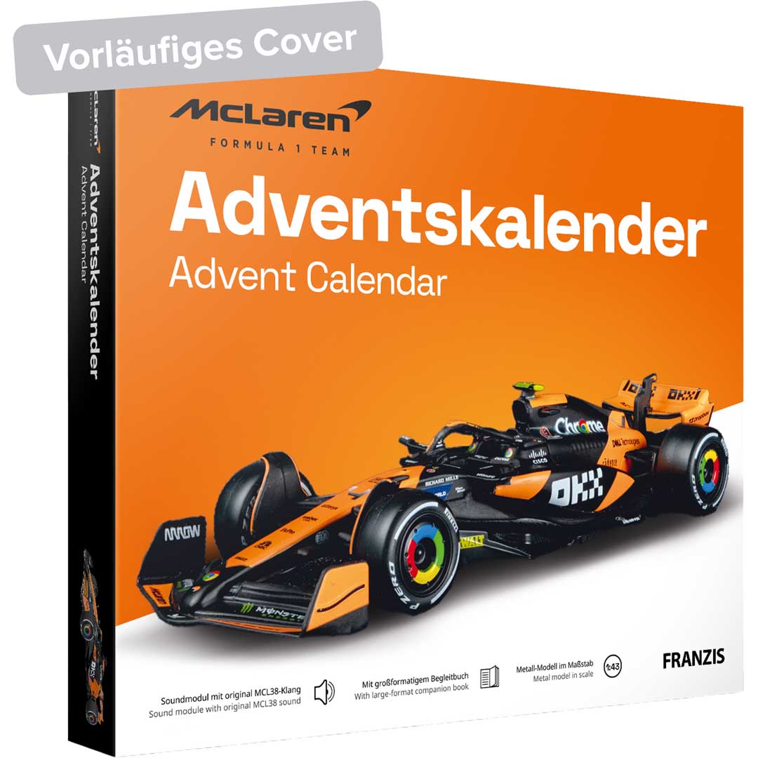 Franzis: Adventskalender MCLAREN FORMULA 1 TEAM (2026)