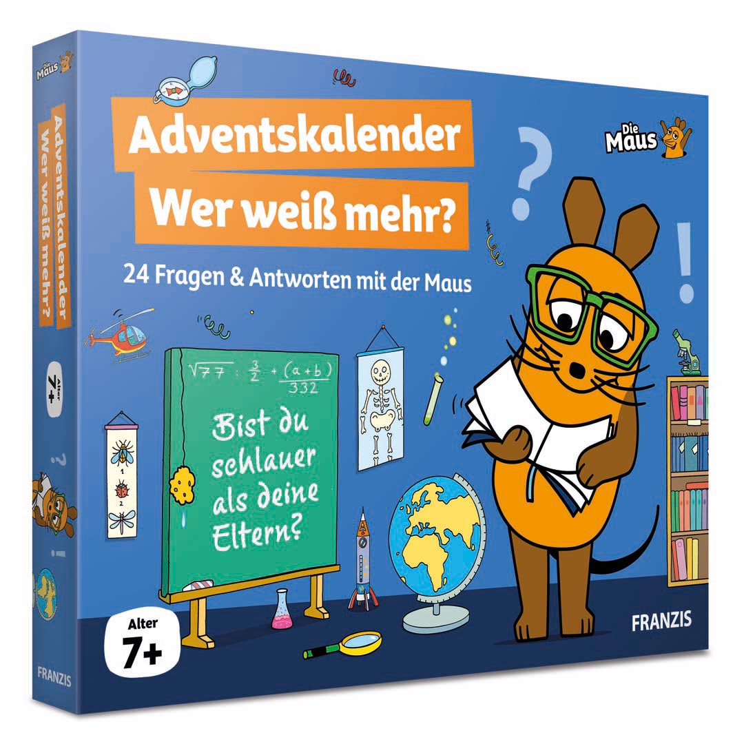 Franzis: Adventskalender mit der Maus: Wer weiß mehr?