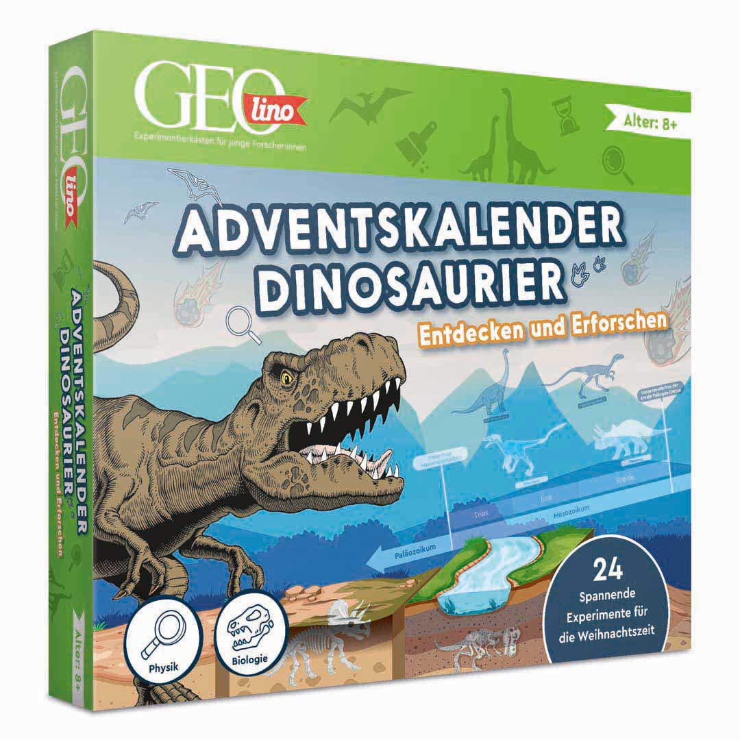 Franzis: GEOlino Adventskalender Dinosaurier