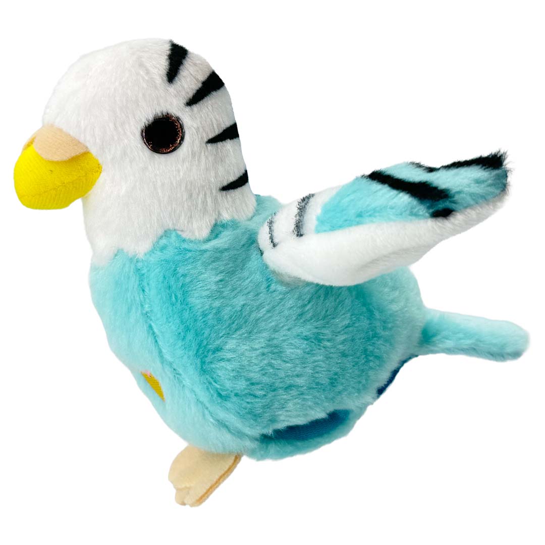 Happy Yappers Sittich weiß blau