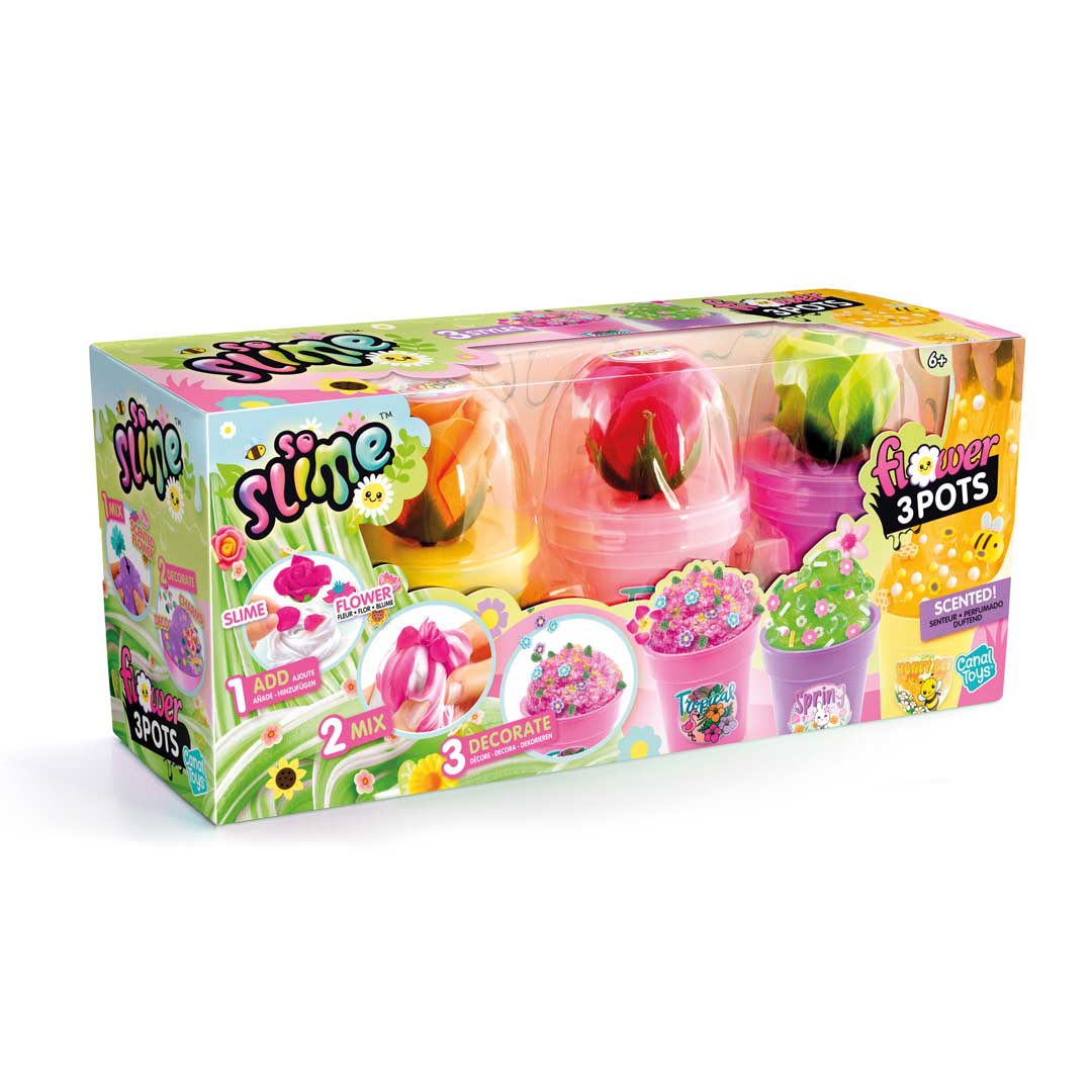 Canal Toys: Flower Slime 3er-Set